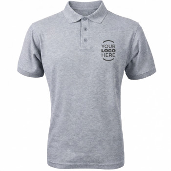 Gadget scontato personalizzato con logo - Polo personalizzabile con colletto a costine e maniche corte