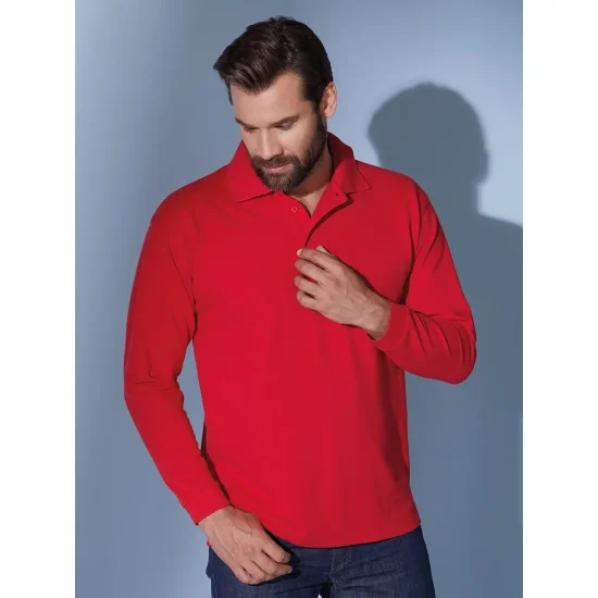 Polo Piqué Long-Sleeved