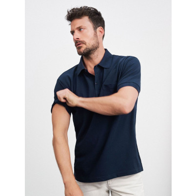 Polo Piqué Pocket