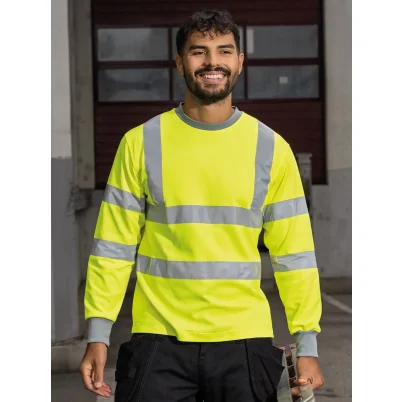 Poly-Cotton Long Sleeve Shirt 'Murcia'