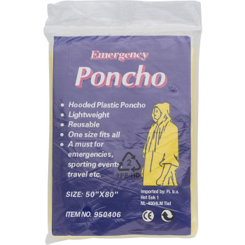 kway personalizzati - Poncho d'emergenza in PE Pablo