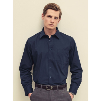 Poplin Shirt Long Sleeve