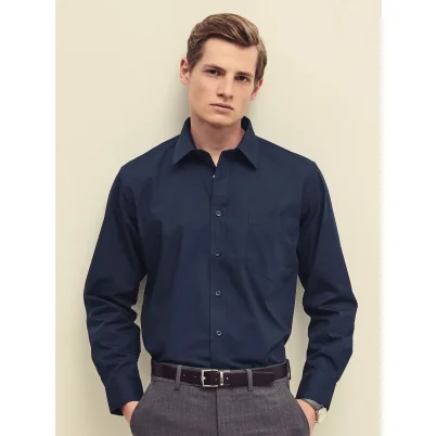 Poplin Shirt Long Sleeve