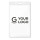 Porta badge trasparente personalizzabile 7,5x12 cm