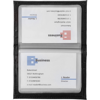 Porta carta di credito in similpelle Bethany