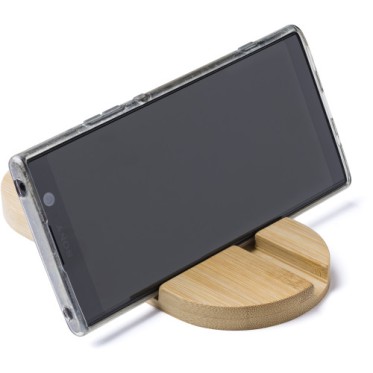 Gadget ecologico ecosostenibile personalizzato - regalo aziendale - Porta cellulare e tablet in bambù Eamon
