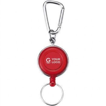 porta badge personalizzati - Portabadge personalizzato con clip e cordino retrattile