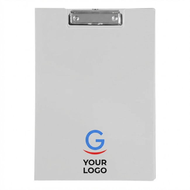 Portablocco A4 Reece personalizzabile con doppia anta e pinza metallica