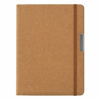 Portablocco personalizzabile Impression in sughero con taschina porta carta