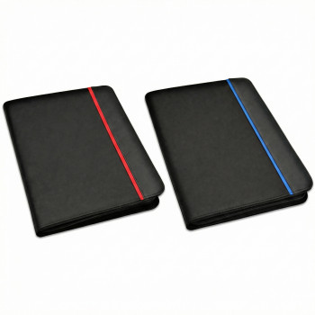 Portablocchi Personalizzati - Portablocco personalizzabile tessuto con calcolatrice integrata e doppia tasca