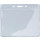 Porta badge personalizzato in PVC trasparente Impression