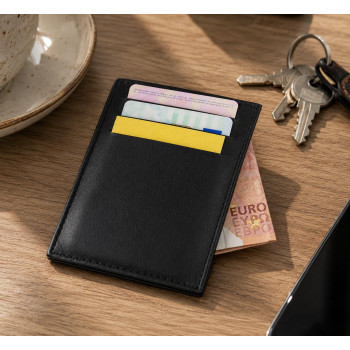 Portacarte Logan | Pelle di capra | RFID