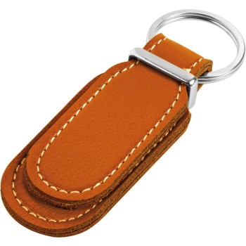 Portachiave in Pelle Personalizzati con Logo - Portachiavi