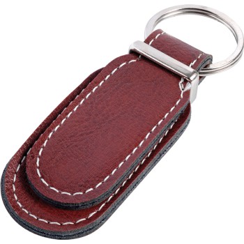 Portachiave in Pelle Personalizzati con Logo - Portachiavi