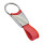 Portachiavi personalizzabile metallo cromato con inserti in silicone