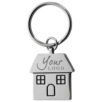 Portachiavi casa, in metallo Rayan
