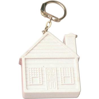 Metro flessometro personalizzato con logo - Portachiavi casetta in ABS Dane