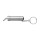 Portachiavi multifunzione Impression con torcia LED e apribottiglie