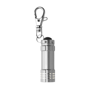 Portachiavi con torcia personalizzato con logo - Portachiavi con luce Anna