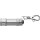 Torcetta da tasca Impression compatta alluminio 3 LED con moschettone