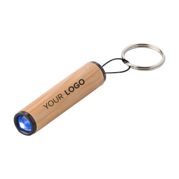 Portachiavi con torcia personalizzato con logo - Portachiavi con luce Ilse