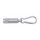 Mini torcia LED personalizzabile Impression con moschettone in alluminio