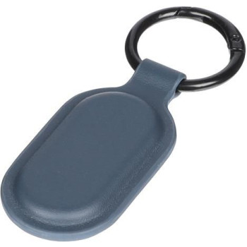 Gadget tecnologici personalizzati - Portachiavi con tag per il tracciamento in PU riciclato Halo