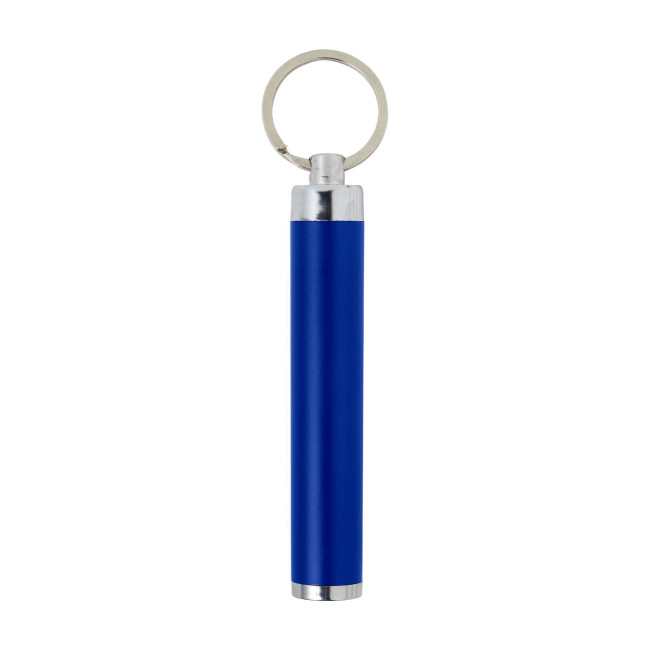 Portachiavi con torcia personalizzato con logo - Portachiavi con torcia Zola