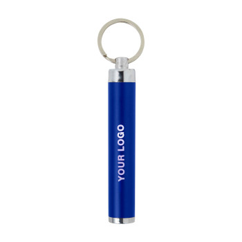 Portachiavi con torcia personalizzato con logo - Portachiavi con torcia Zola