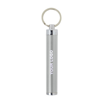 Portachiavi con torcia personalizzato con logo - Portachiavi con torcia Zola