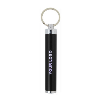 Portachiavi con torcia personalizzato con logo - Portachiavi con torcia Zola