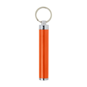 Portachiavi con torcia personalizzato con logo - Portachiavi con torcia Zola