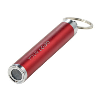 Portachiavi con torcia personalizzato con logo - Portachiavi con torcia Zola