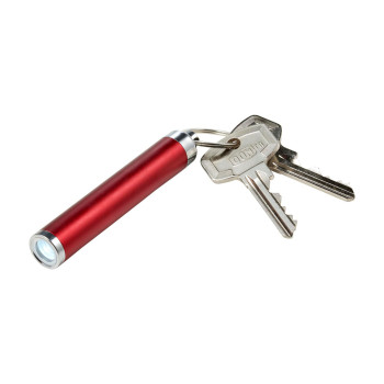 Portachiavi con torcia personalizzato con logo - Portachiavi con torcia Zola