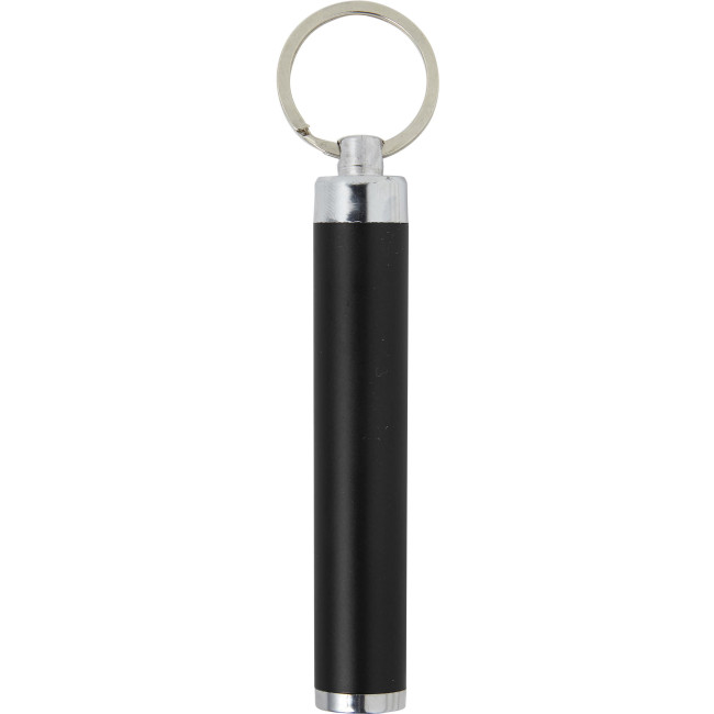 Portachiavi con torcia personalizzato con logo - Portachiavi con torcia Zola