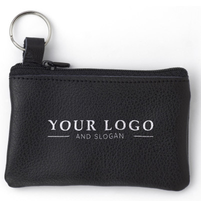 Portachiavi e portamoneta, in pelle Zander