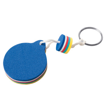 Portachiavi Galleggiante Personalizzabile con Logo - Portachiavi galleggiante personalizzabile multistrato con anello cromato