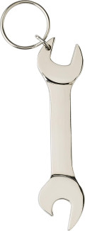 Portachiavi Gideon | Metallo | Forma di chiave inglese | Apribottiglie
