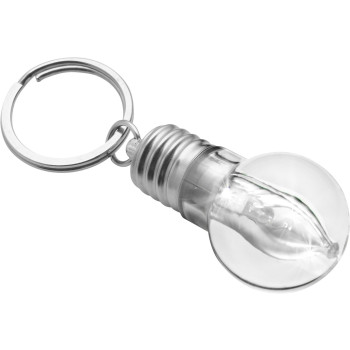 Portachiavi Hakeem | Plastica | Forma di lampadina | LED