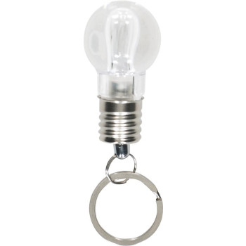 Portachiavi Hakeem | Plastica | Forma di lampadina | LED