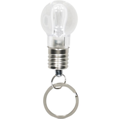Portachiavi Hakeem | Plastica | Forma di lampadina | LED
