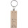 Portachiavi personalizzato Impression in paglia di grano con luce Led