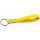 Portachiavi personalizzabile con patch in alluminio e silicone resistente