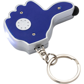Portachiavi Melvin | Plastica | LED e stylus