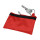 Portachiavi con borsellino personalizzabile in nylon resistente con chiusura lampo