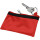 Portachiavi con borsellino personalizzabile in nylon resistente con chiusura lampo