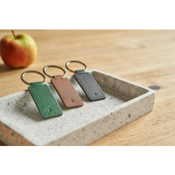 Portachiavi personalizzato con logo - Portachiavi Sabrina | Pelle di mela e similpelle