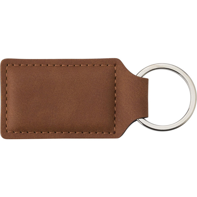 Portachiavi personalizzato con logo - Portachiavi Vivienne | Similpelle | Incidibile laser