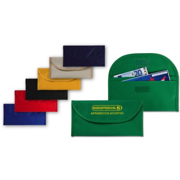 Portadocumenti da viaggio personalizzabile nylon 600D con due scomparti