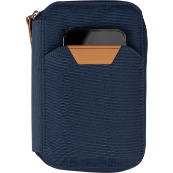 gadget ecologici con logo - Portafoglio custodia da viaggio in rPET Susanne